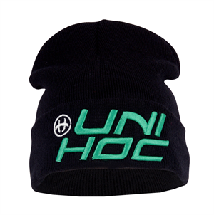 Hue - Unihoc Beanie United - vinter hue i sort